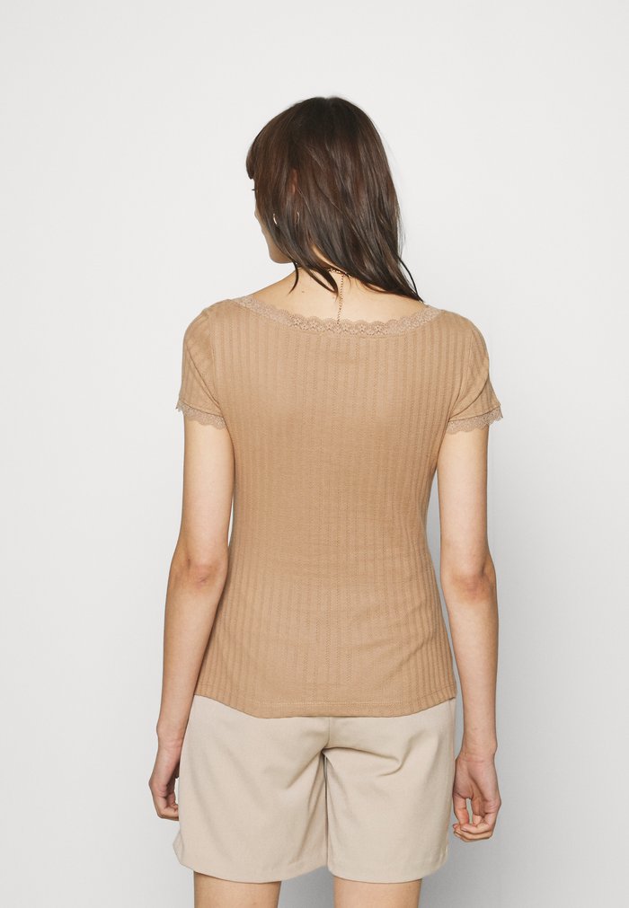 T Chemises Anna Field BASIC Beige Femme | MAN-5115649